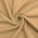 Camel Solid Anti-Pill Fleece Fabric